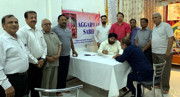 Aggarwal Sabha organized ortho camp in Patiala
