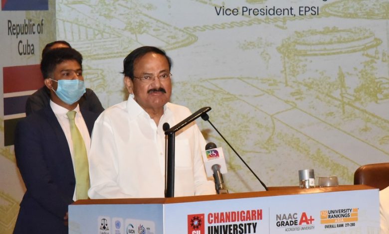 Create more specialised benches in environmental law; Naidu inaugurated international conference at CU