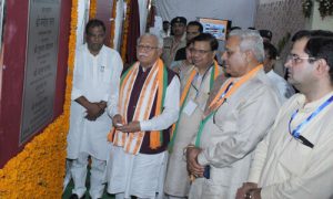 Haryana CM inaugurated and laid foundation stone of development works at Hisar-Photo courtesy-Internet