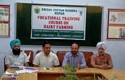 Dr. Ashok Kumar reviews activities of Krishi Vigyan Kendra and Farmer Advisory Service Centre, Rupnagar