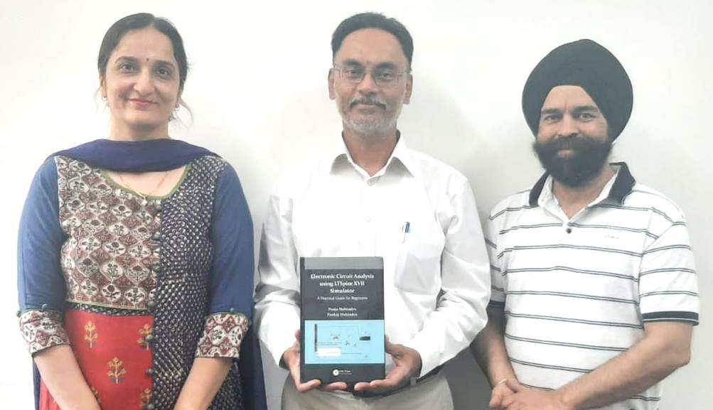 An Engineering Book on Simulation Software is released at Punjabi University, Patiala