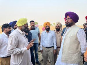 Minister Dhaliwal thanks family for surrendering possession of government land