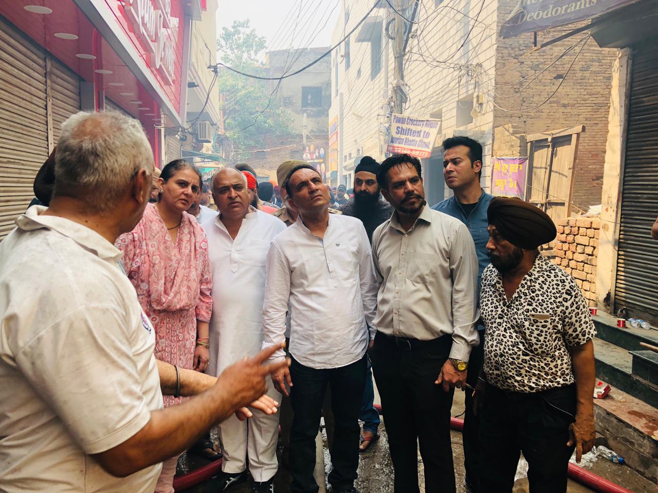 Patiala fire tragedy-Jai Inder urges CM to provide special compensation to the family