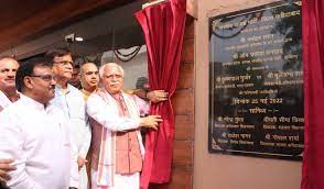 BJP govt is working with the spirit of Antyodaya; CM inaugurated ‘Atal Kamal’ at BJP Faridabad office