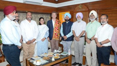 British High Commissioner to India visited the Guru Nanak Dev University