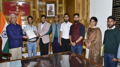 Delegation of Geographical Society call on Governor