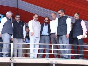 Chief Minister inspects arrangements for PM's rally