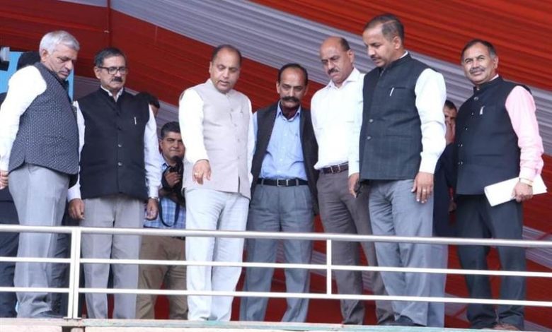 Chief Minister inspects arrangements for PM's rally