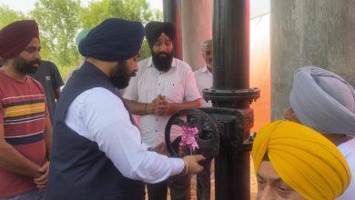 Promise to provide water to every corner of changar area will be fulfilled - Harjot Bains