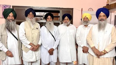 Sangrur elections- Badal, SGPC chief call on veteran Sikh leader Simranjit Singh Mann