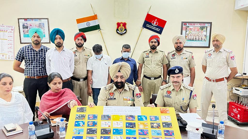 Sunam police busted interstate ATM replacing gang; recovered 58 ATM cards-SSP Sangrur