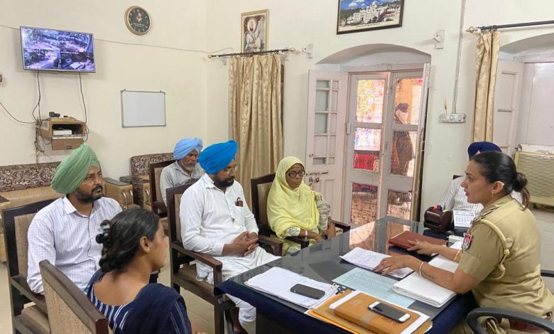 ਪਟਿਆਲਾ ਪੁਲਿਸ ਵੱਲੋ ਉਪਰਾਲਾ- ਲੰਬਿਤ ਦਰਖਾਸਤਾਂ ਨਾਲ ਸਬੰਧਤ ਮਾਮਲਿਆਂ ਦਾ ਮੌਕੇ ਤੇ ਹੀ ਨਿਪਟਾਰਾ ਕੀਤਾ ਗਿਆ- ਐਸ.ਐਸ.ਪੀ
