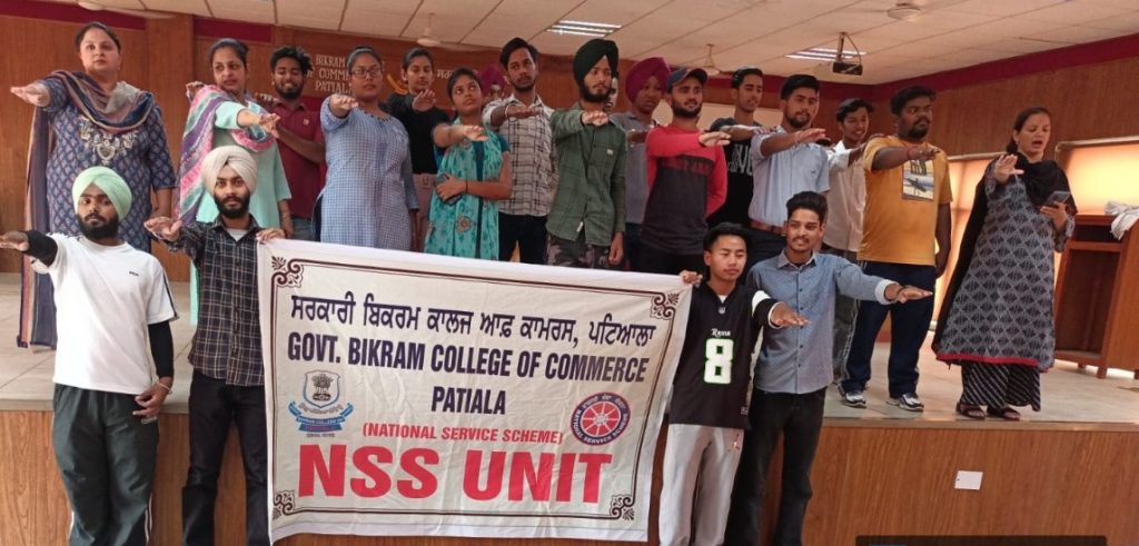 World Blood Donors Day celebrated at Govt Bikram College of Commerce 
