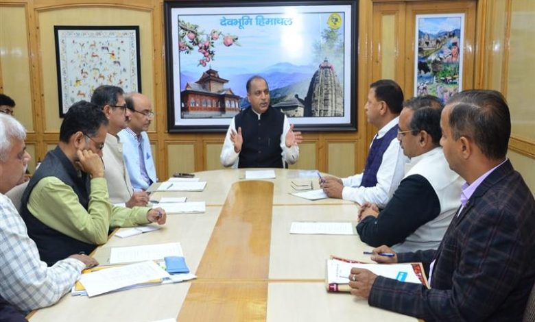 CM presides over meeting of High-Powered Committee to celebrate 75 years of Himachal Pradesh