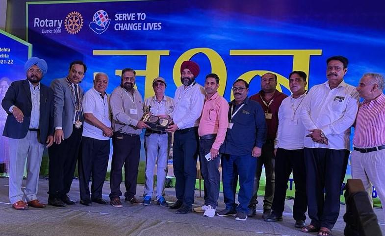 Khalsa College and Rotary Club Anandpur Sahib get Best Project Award