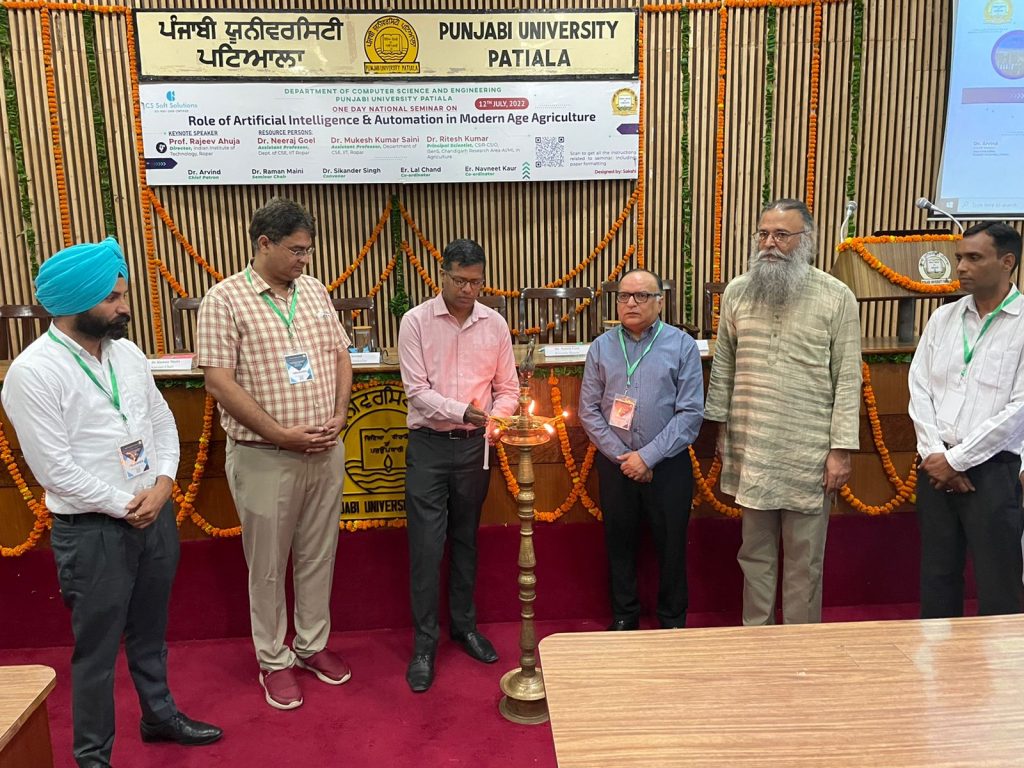 Pbi Uni CSE department organizes national seminar on Role of Artificial Intelligence in Agriculture