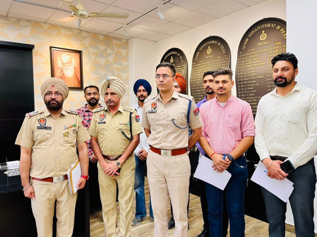 Patiala Police busted the accused who made threatening calls on WhatsApp
