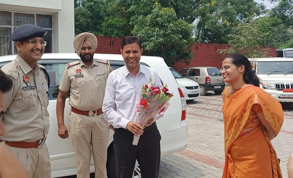 Sumer Singh Gurjar takes over as the Commissioner of Rupnagar Division