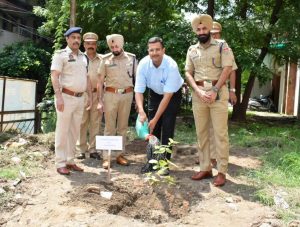 Rupnagar police launch tree plantation drive to mark Van Mahotsav