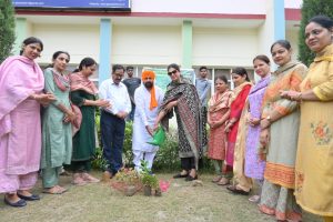 Plantation Program held at Govt Bikram College, Patiala
