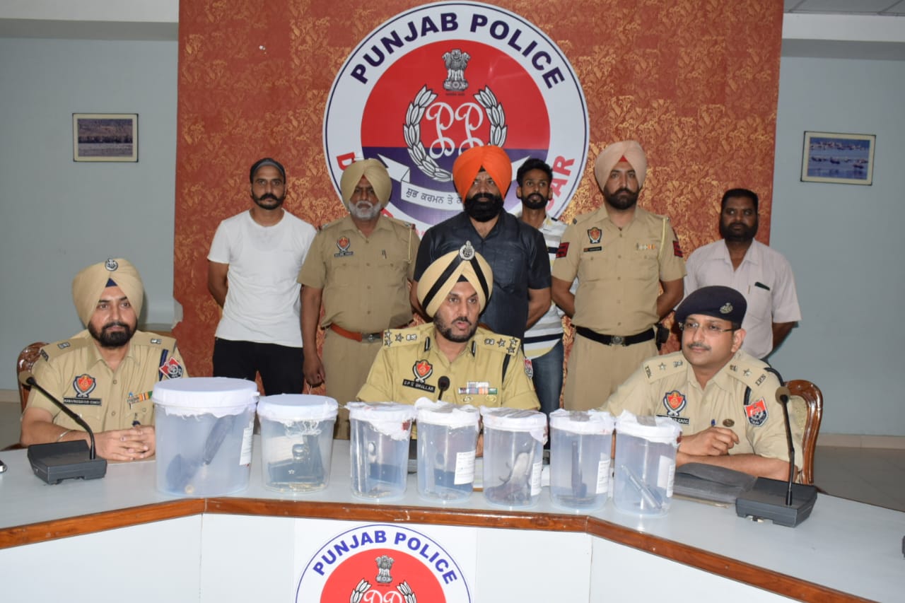 Rupngar police nab ten dreaded gangsters of Pindri gang