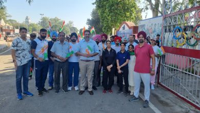 The Maharaja Bhupinder Singh Punjab Sports University launches Har GharTiranga Campaign