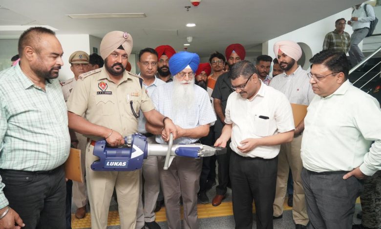 Punjab upgrades fire fighting services; life saving equipments sent to districts