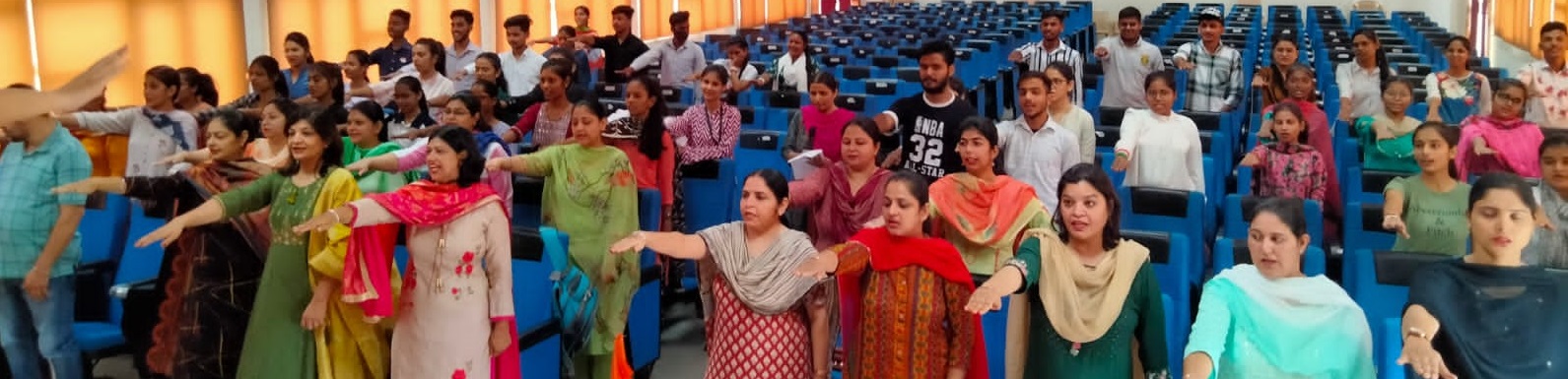Govt. Bikram College of Commerce, Patiala celebrated 75th Independence Day 