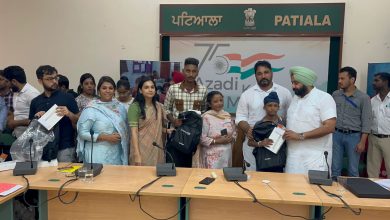 Patiala district administration in association with Zomato provides tablets, ration, and stationery to Covid 19 orphans