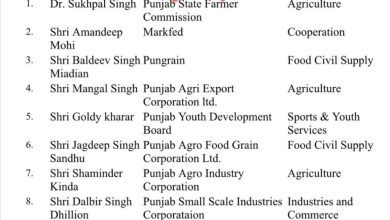 Punjab govt appointed 9 more Chairman’s of various board, corporations