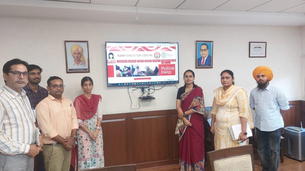 DC launches Sakhi One Stop Centre and Mob application for protection of women
