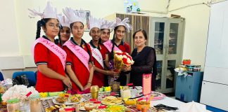 Sri Guru Harkrishan Public School celebrated Diwali by organising Inter-House Diwali competitions