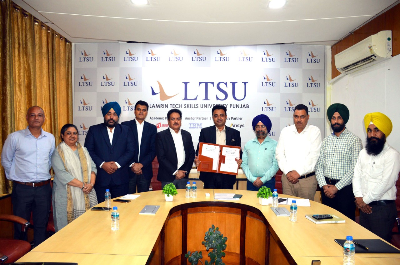 LamrinTech Skills University signs MoU with ITEES Singapore to support 1.5 lac students in Punjab