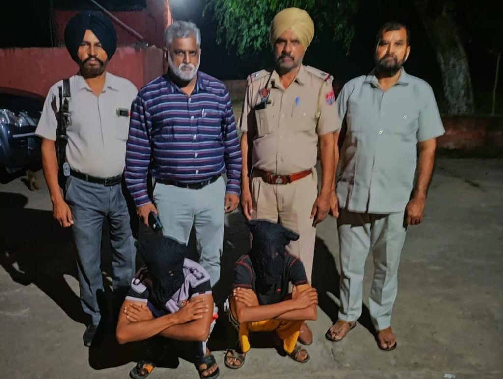 Rupnagar police arrested two people having received few drone-based weapon consignments; busted ISI backed terror module