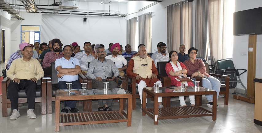 Central University of Punjab faculty participated in inaugural ceremony of launch of draft NCrF for Public Consultation