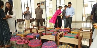 Exhibition of Handicrafts by Self Help Group held at Central University of Punjab