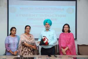 Khalsa College Patiala Organised Student Induction Program  