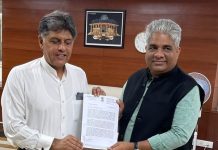 Manish Tewari urges union environment minister to act against Modulus Cosmetics in Una