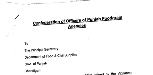All officers of Punjab Foodgrain agencies sounds ‘Strike’ bugle; proceeded on mass strike