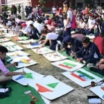 Modern School organized on the spot open painting competition to commemorate Children’s Day 