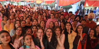 First years get a warm welcome at Govt Bikram College’s freshers party