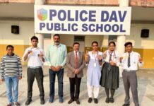 Students of Police DAV Public School excel in DAV National Games (Zonal Level)