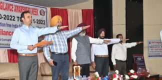 Self-reliance with integrity and commitment to oath is the success of Vigilance Awareness Week: Lal Vishwas Bains