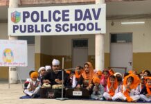 Police DAV Celebrated Guru Nanak Dev Ji's Birth Anniversary