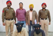 Two “Naib Tehsildar” candidates who passed recruitment exam with flying colours landed in police custody