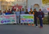 NSS students of Govt. Mohindra College Patiala participated in Grand Marathon