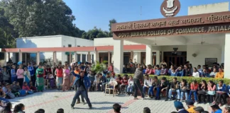 ‘Nukkad Natak’ organized for Govt Bilram College students