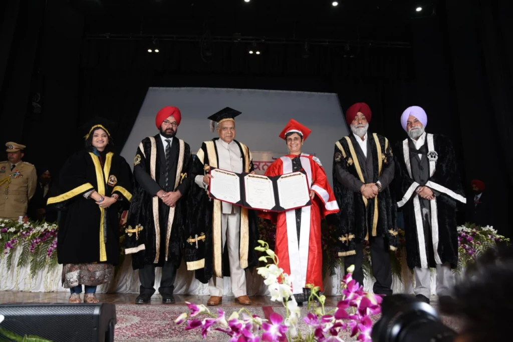GNDU 48th Convocation -Iqbal Singh Chahal & Prof. Gagandeep Kang honoured with Honoris Causa degrees