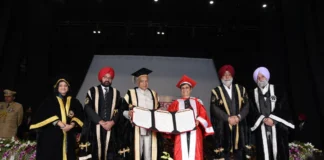 GNDU 48th Convocation -Iqbal Singh Chahal & Prof. Gagandeep Kang honoured with Honoris Causa degrees