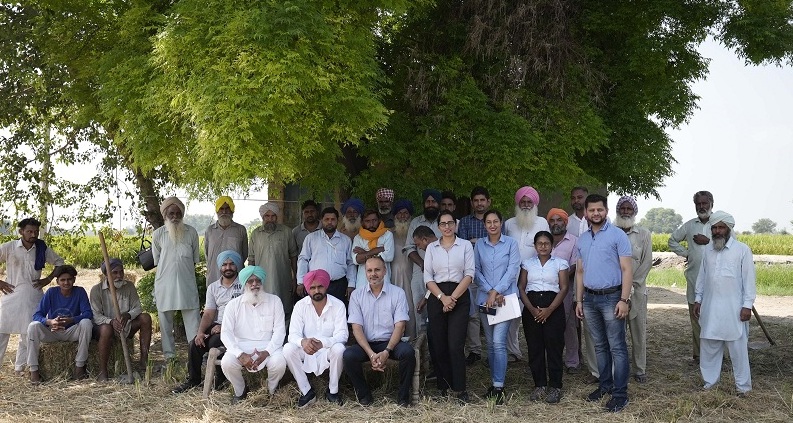 Trident Foundation teams up with farmers in Punjab to stop stubble burning